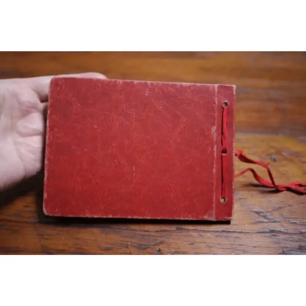 Vintage Antique 1937-39 School Lake Crystal Minnesota Class Autographs Scrapbook